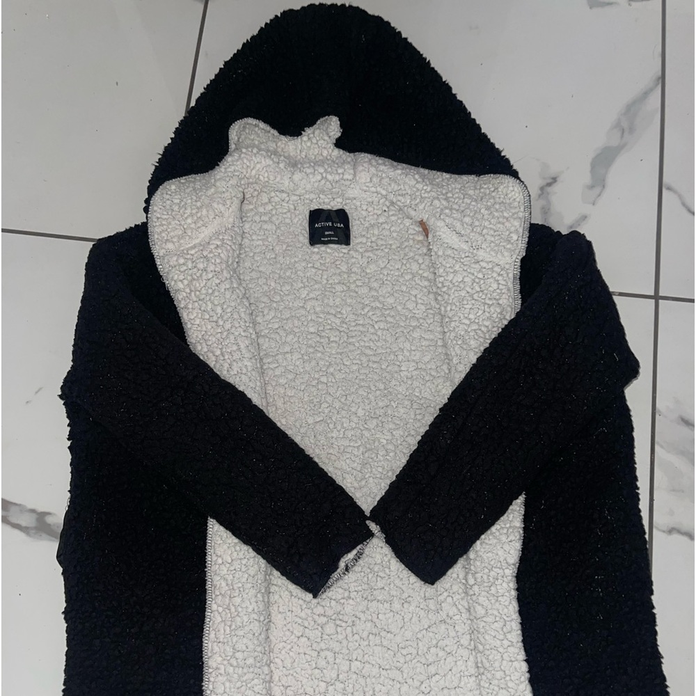 Black Fuzzy Sweater